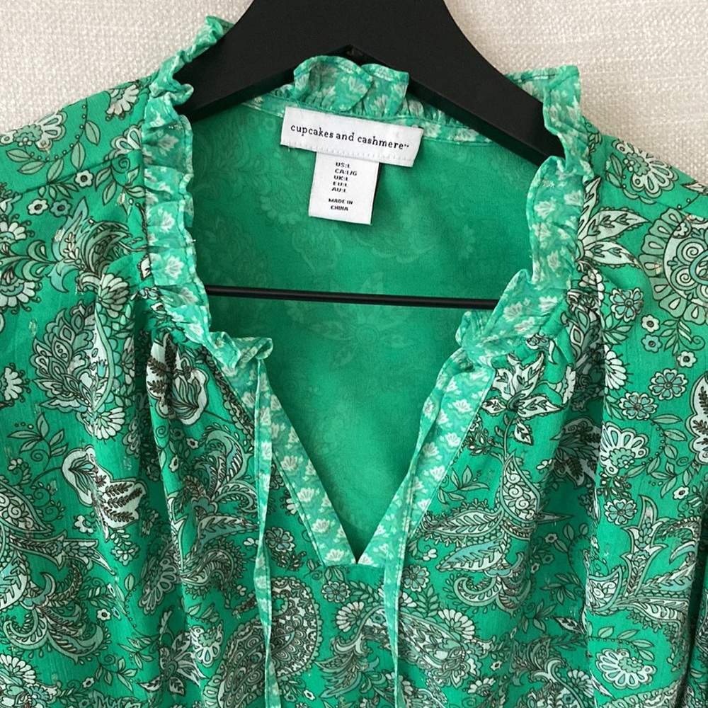 Paisley pattern blouse - Picture 4 of 15